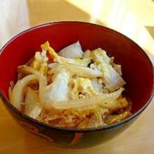 すぐ出来る　親子丼